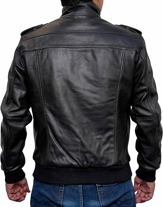 Hooded Bomber Jacket for Men